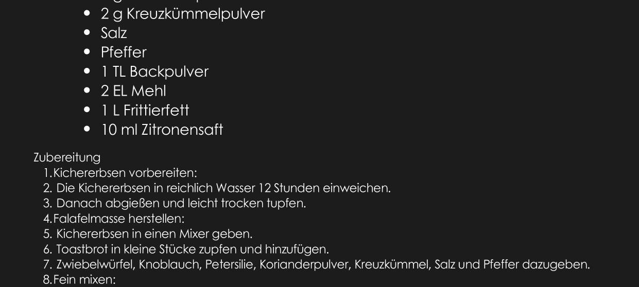 Ein Weihnachts-Menü für wenig Geld