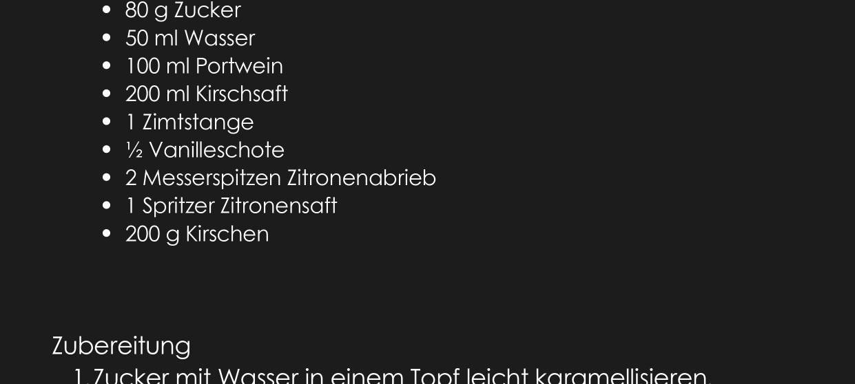 Ein Weihnachts-Menü für wenig Geld