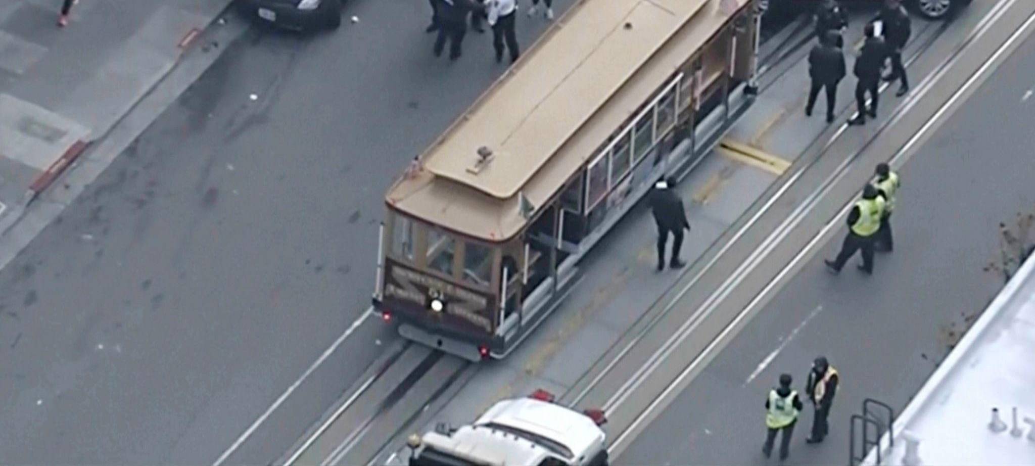 Cable Car in San Francisco abrupt gestoppt - 15 Verletzte
