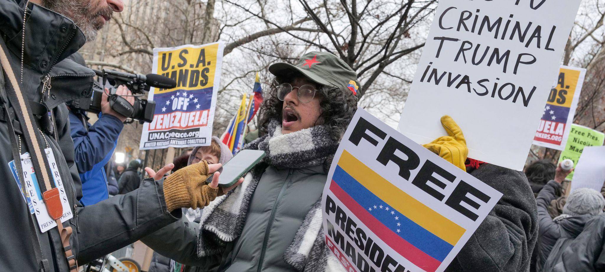 Nach dem US-Angriff auf Venezuela - New York