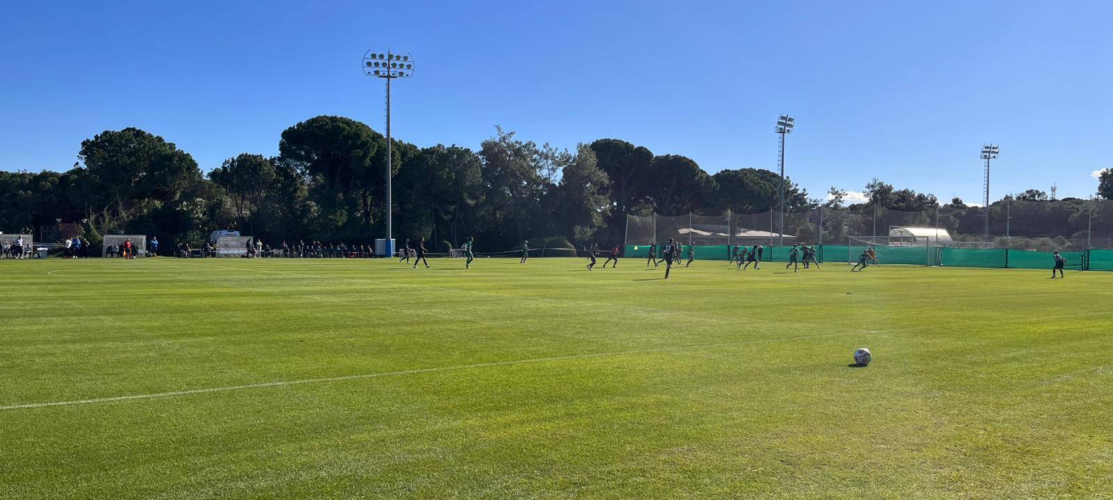 Testspiel gegen Hannover 96.