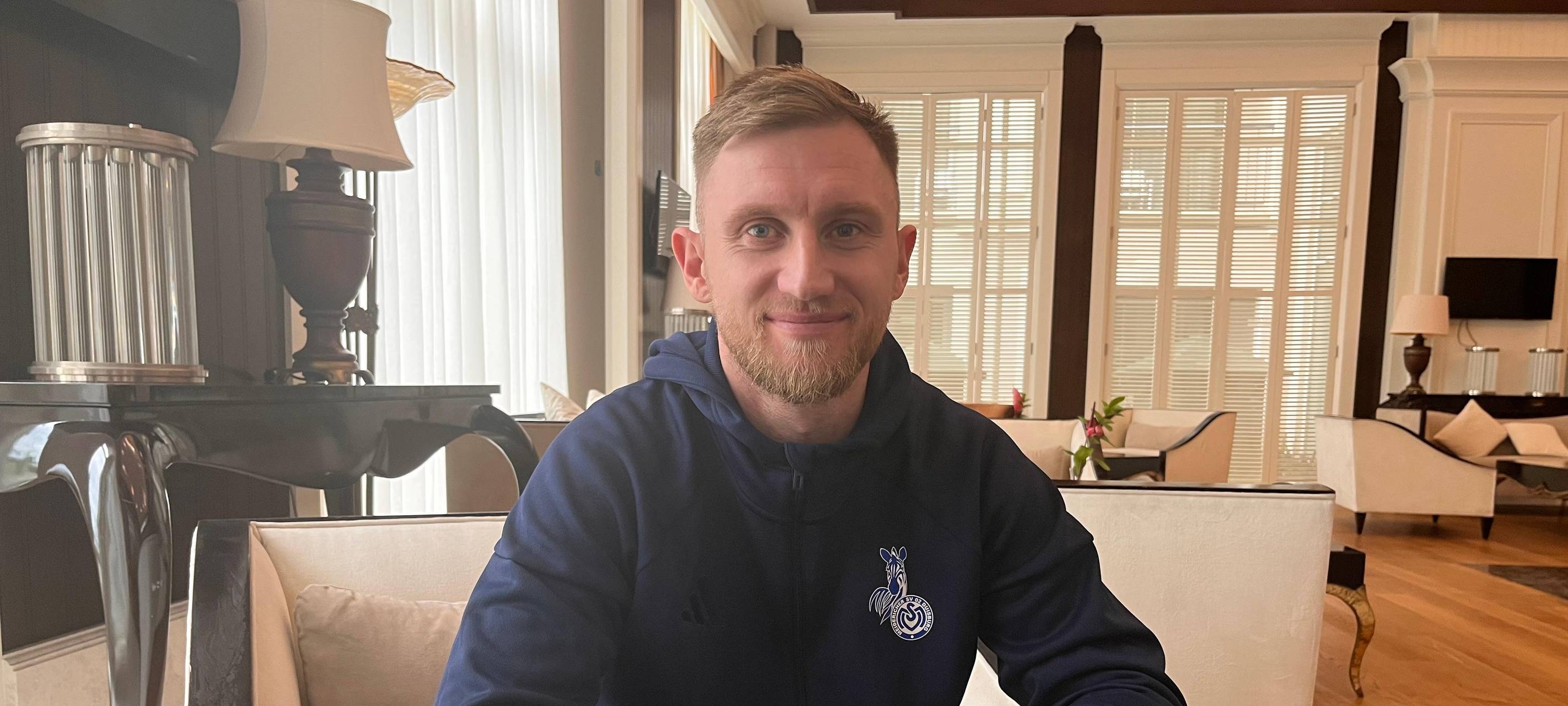 MSV-Kapitän Ali Hahn über das Trainingslager und ein mögliches Karriereende beim MSV