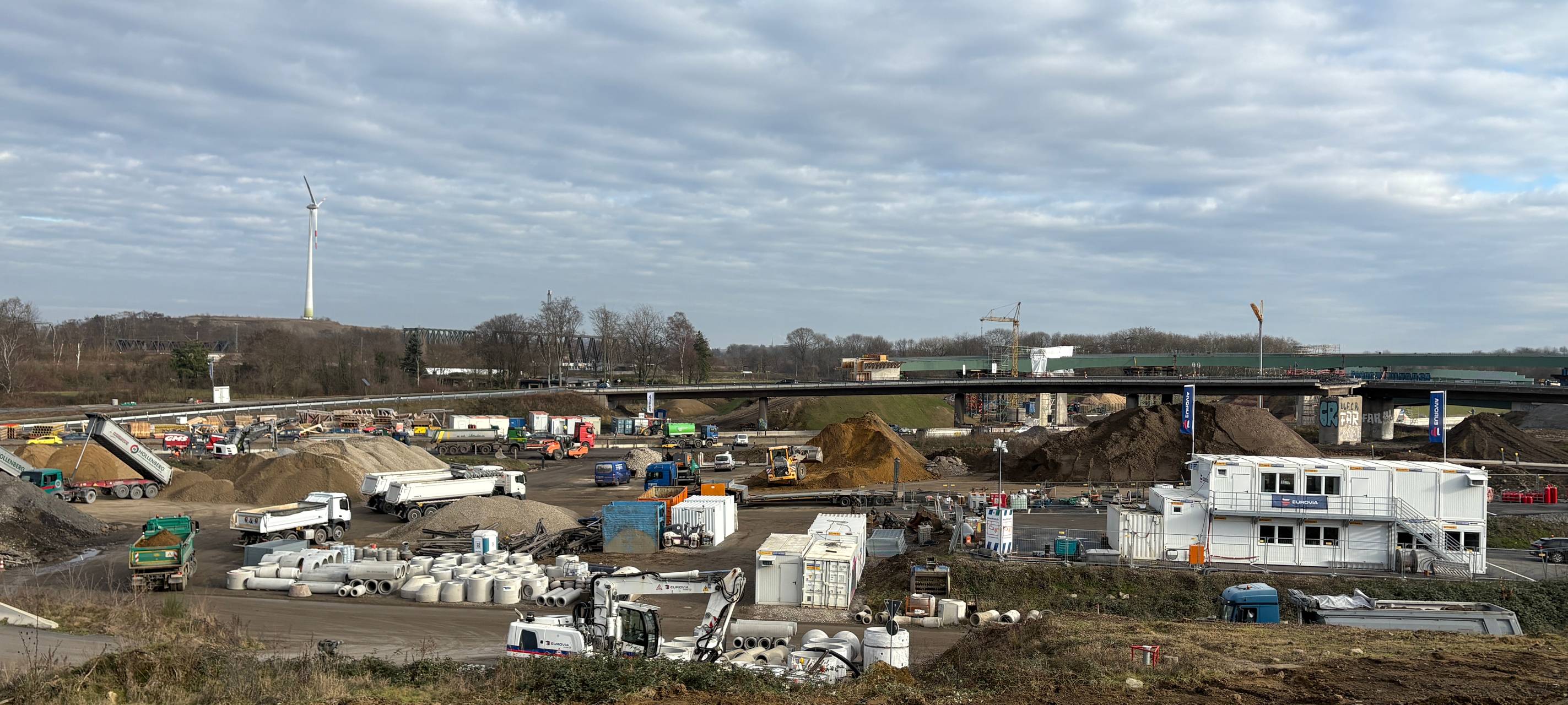 Großbaustelle am Kreuz Kaiserberg voll im Zeitplan