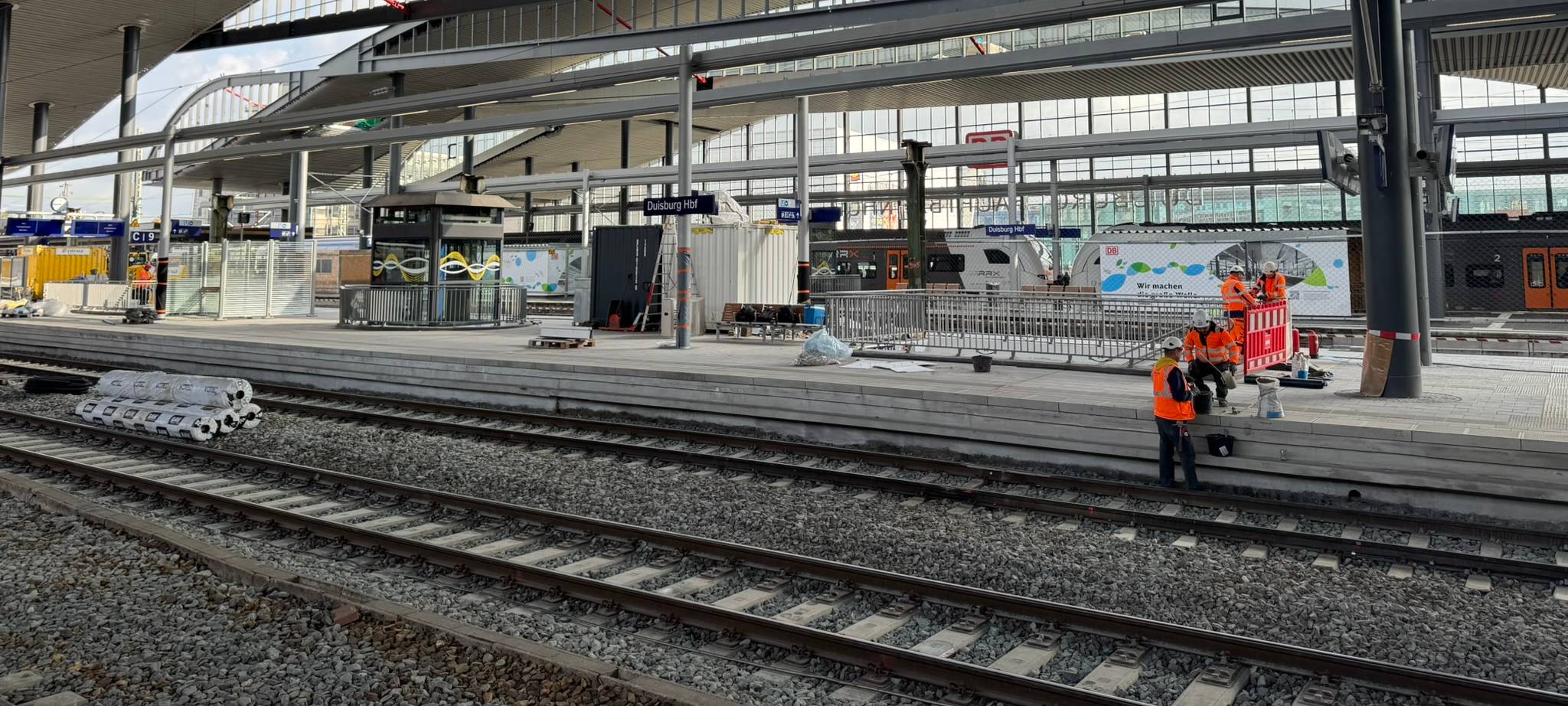 Duisburg Hbf: Nächste Umbauphase startet