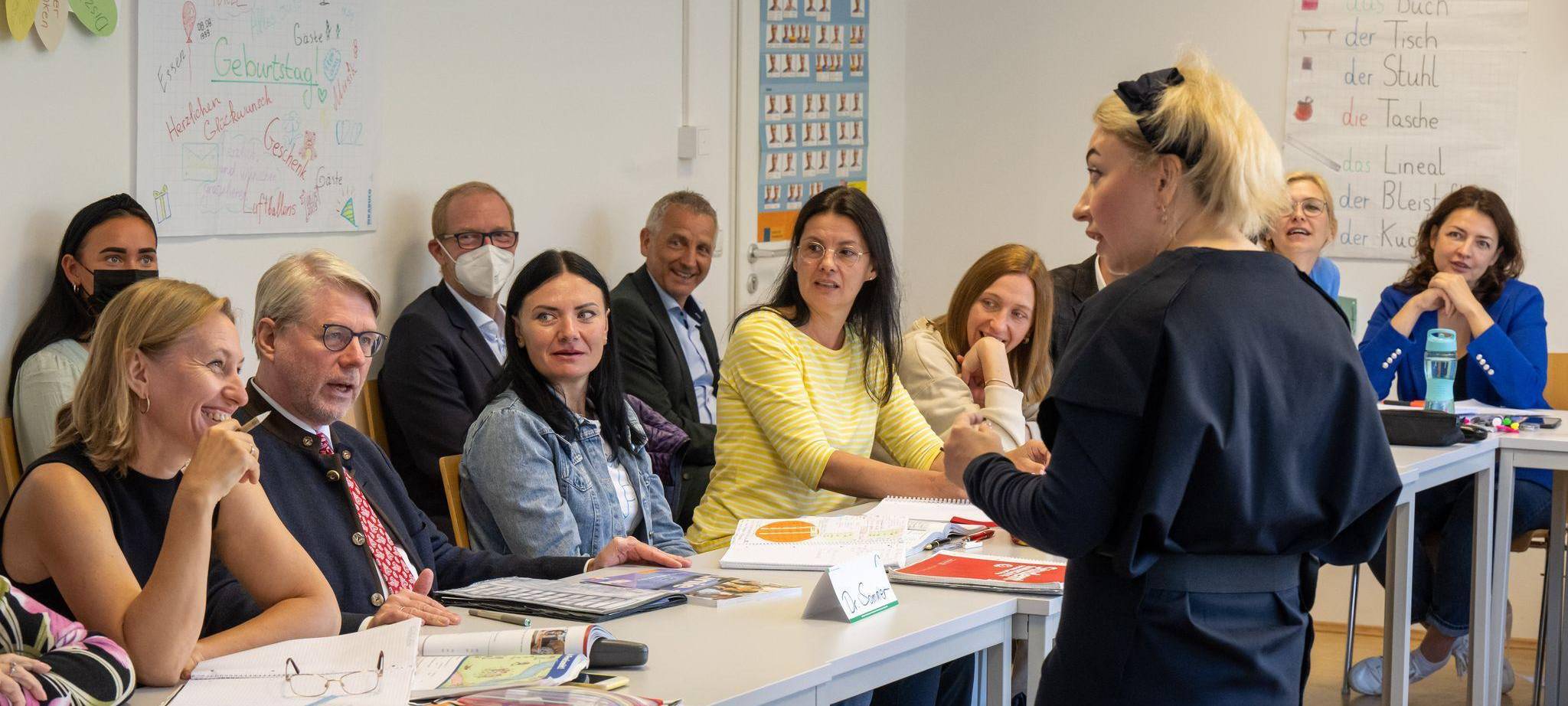 Deutschkurs für Geflüchtete aus der Ukraine