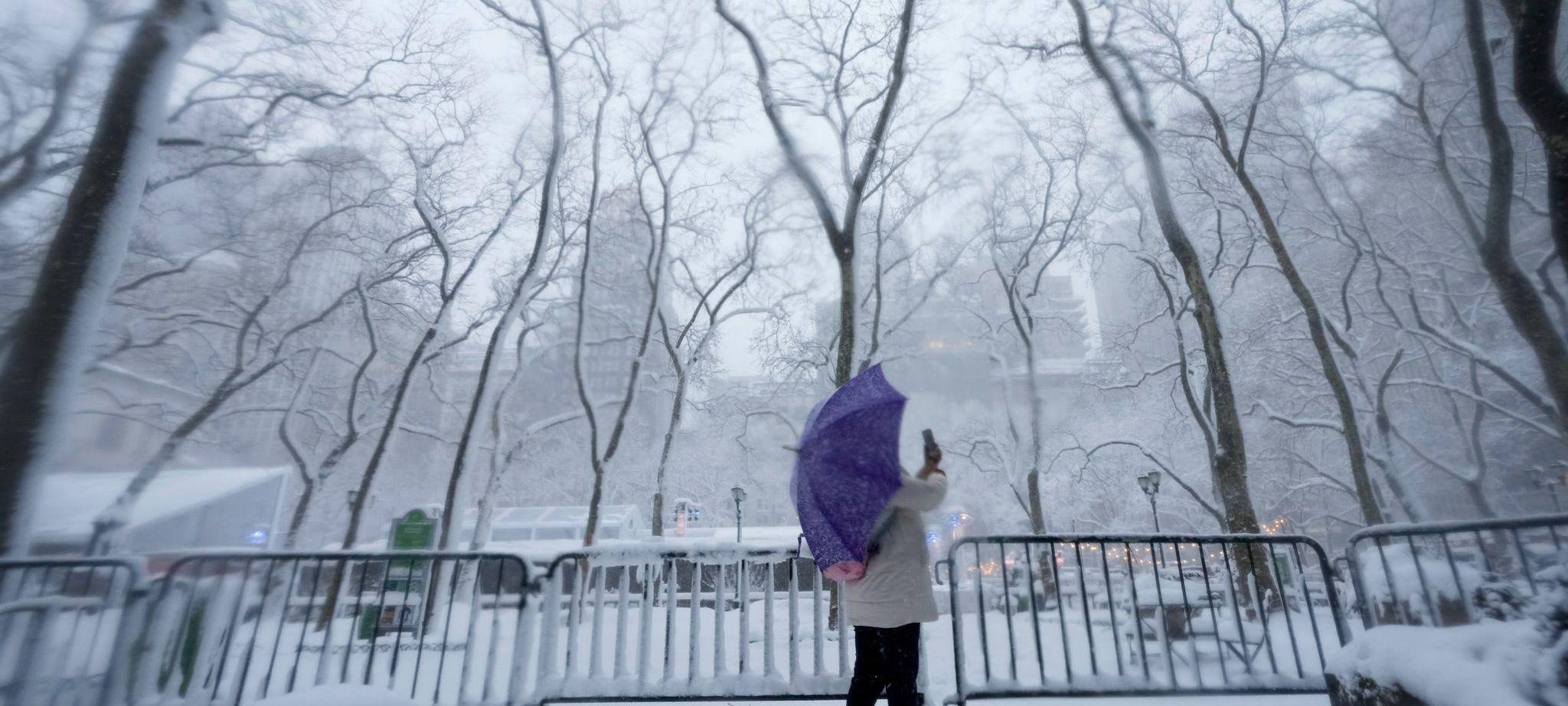 Winterwetter New York