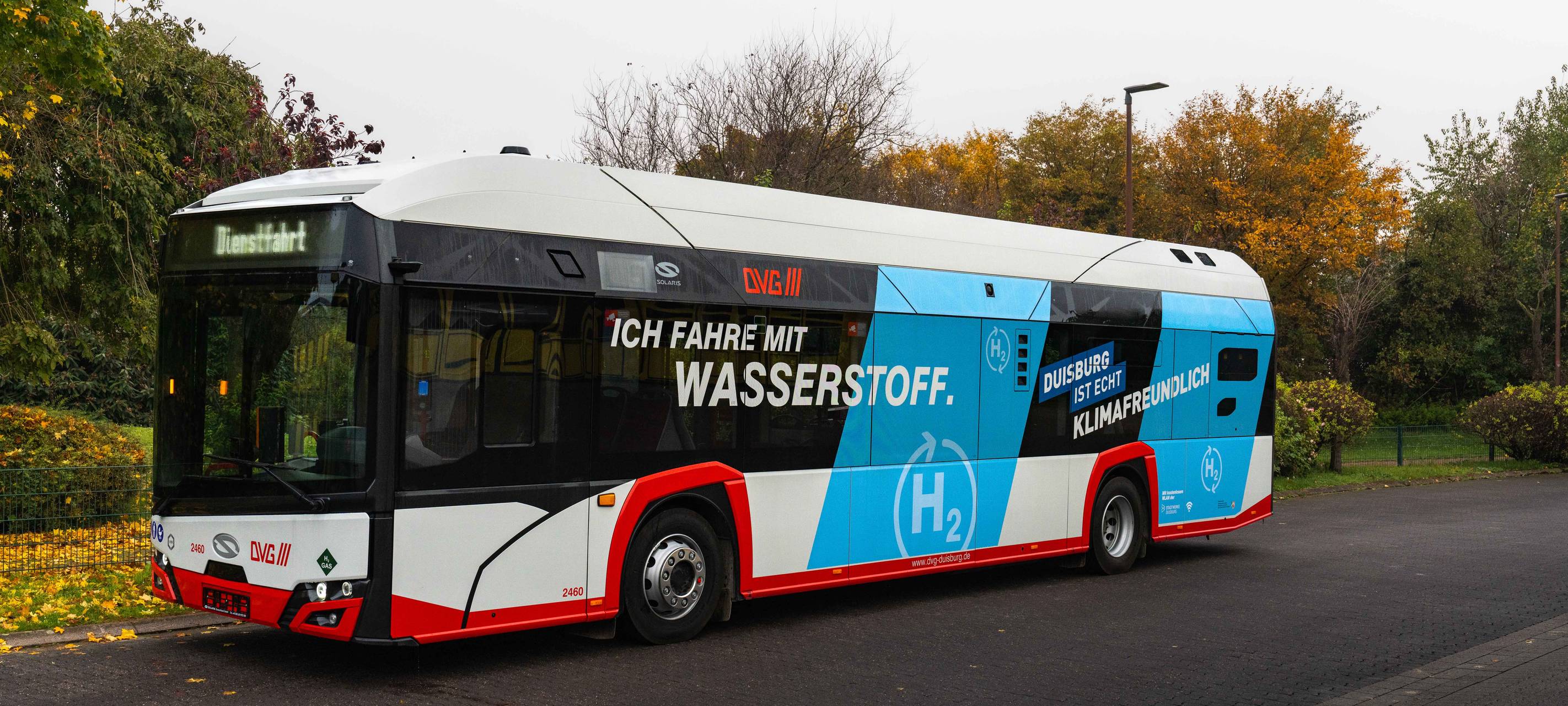 DVG: 15 Millionen Euro Fördermittel für Wasserstoffbusse