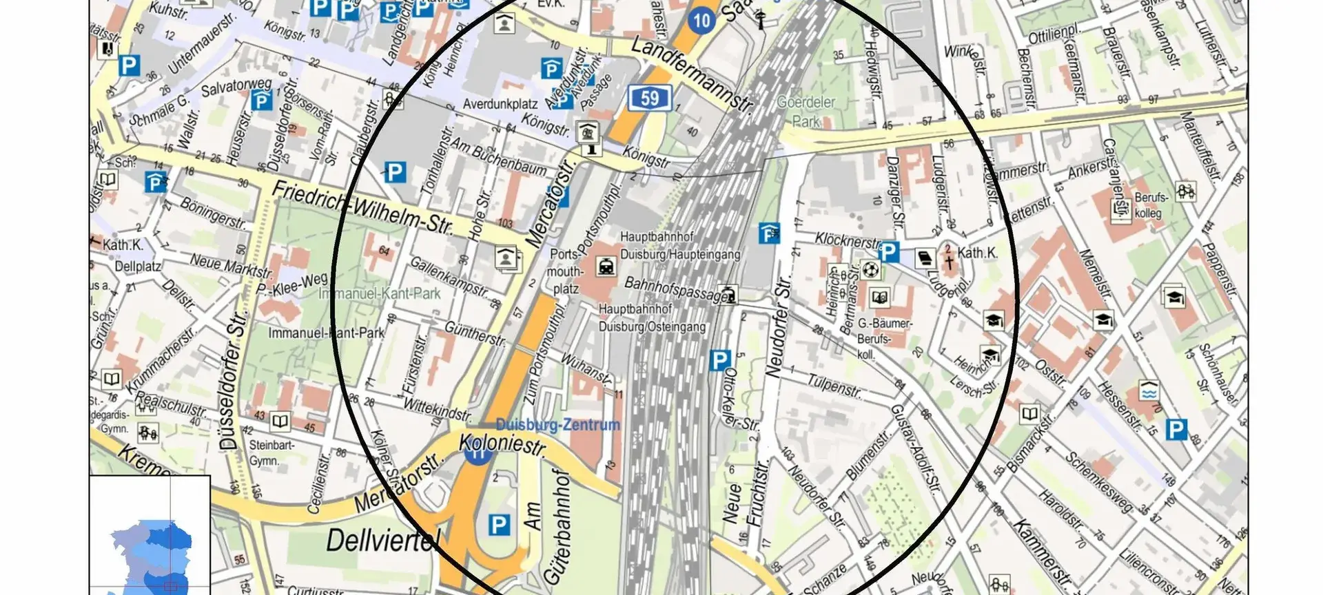 Wieder Bombenfund im Duisburger Hauptbahnhof