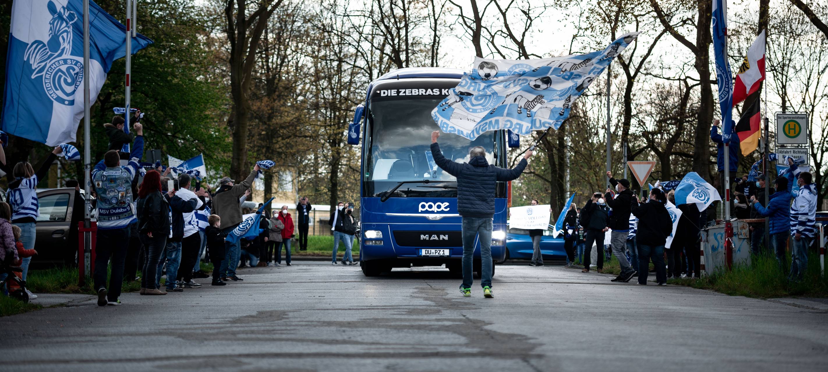 MSV-Fans planen besonderen Empfang.