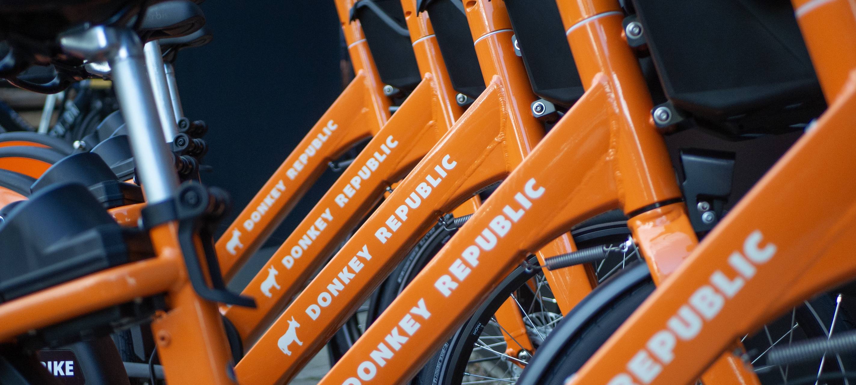 Duisburg bekommt neue Leihräder von Donkey Republic.