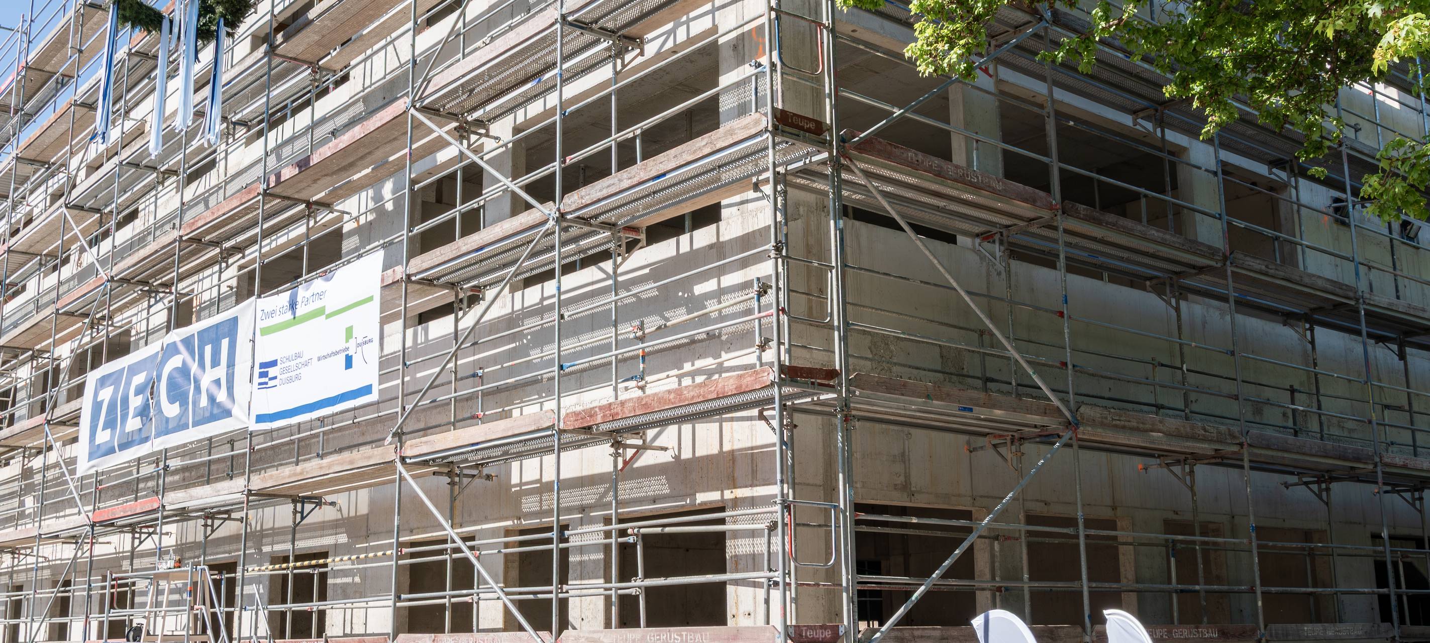 Richtfest Theodor-König-Gesamtschule