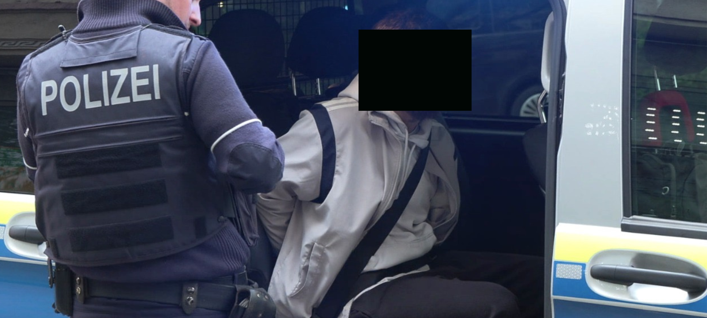 Verfolgungsfahrt in Duisburger Innenstadt