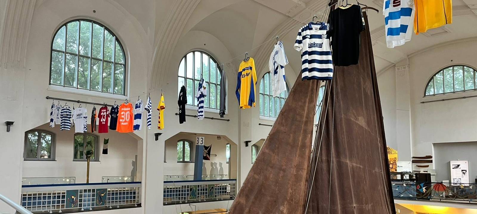 MSV-Ausstellung im Binnenschifffahrtsmuseum: Trikots spiegeln Vereinsgeschichte wider