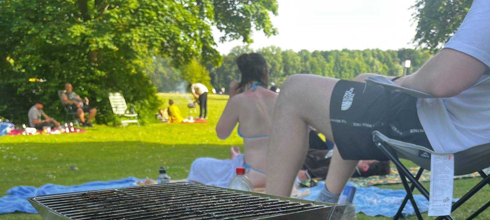 Duisburg kontrolliert Grillverbot an Seen und Grünanlagen