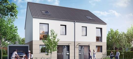 Duisburg-Meiderich: Richtfest für neues Wohnquartier