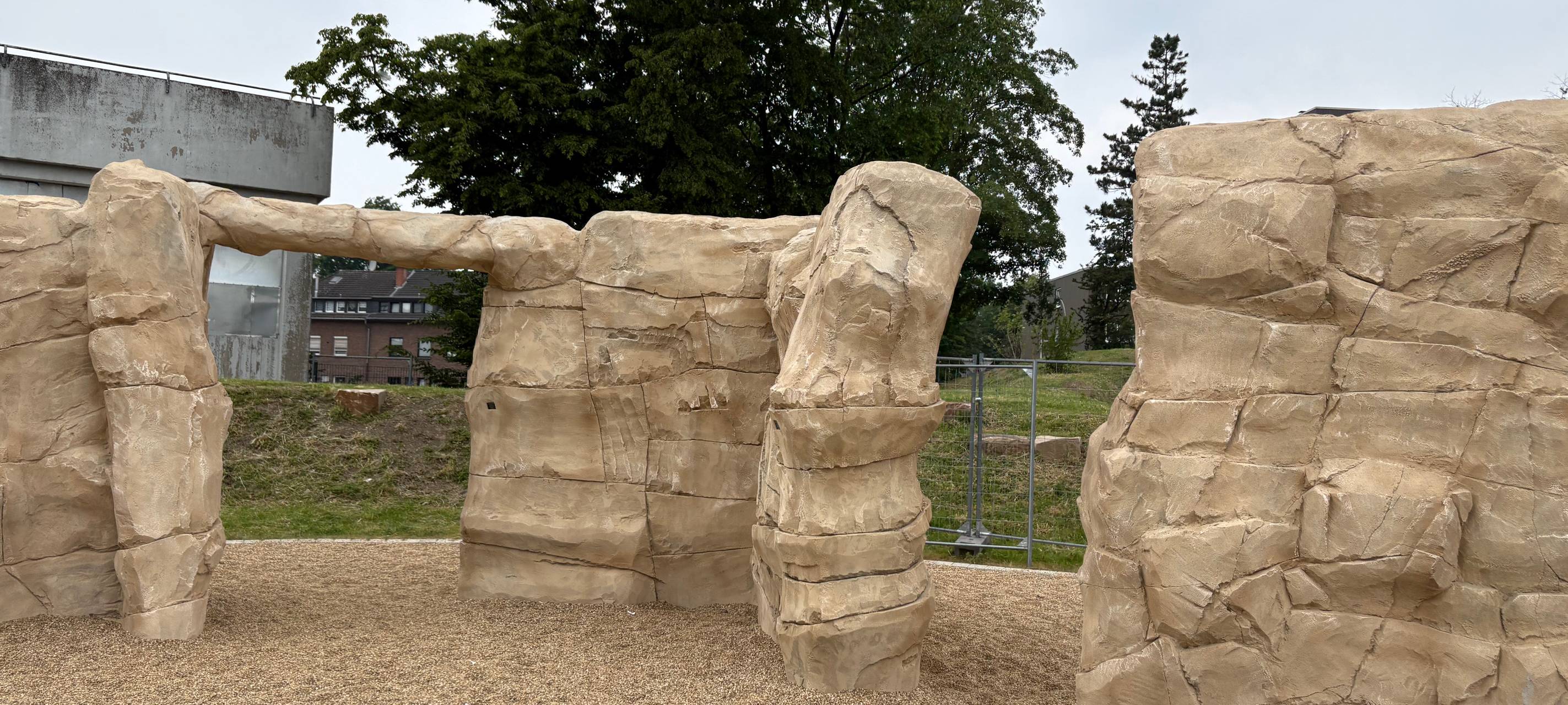 Der Stadtpark Hochheide ist zu Teilen wiedereröffnet.