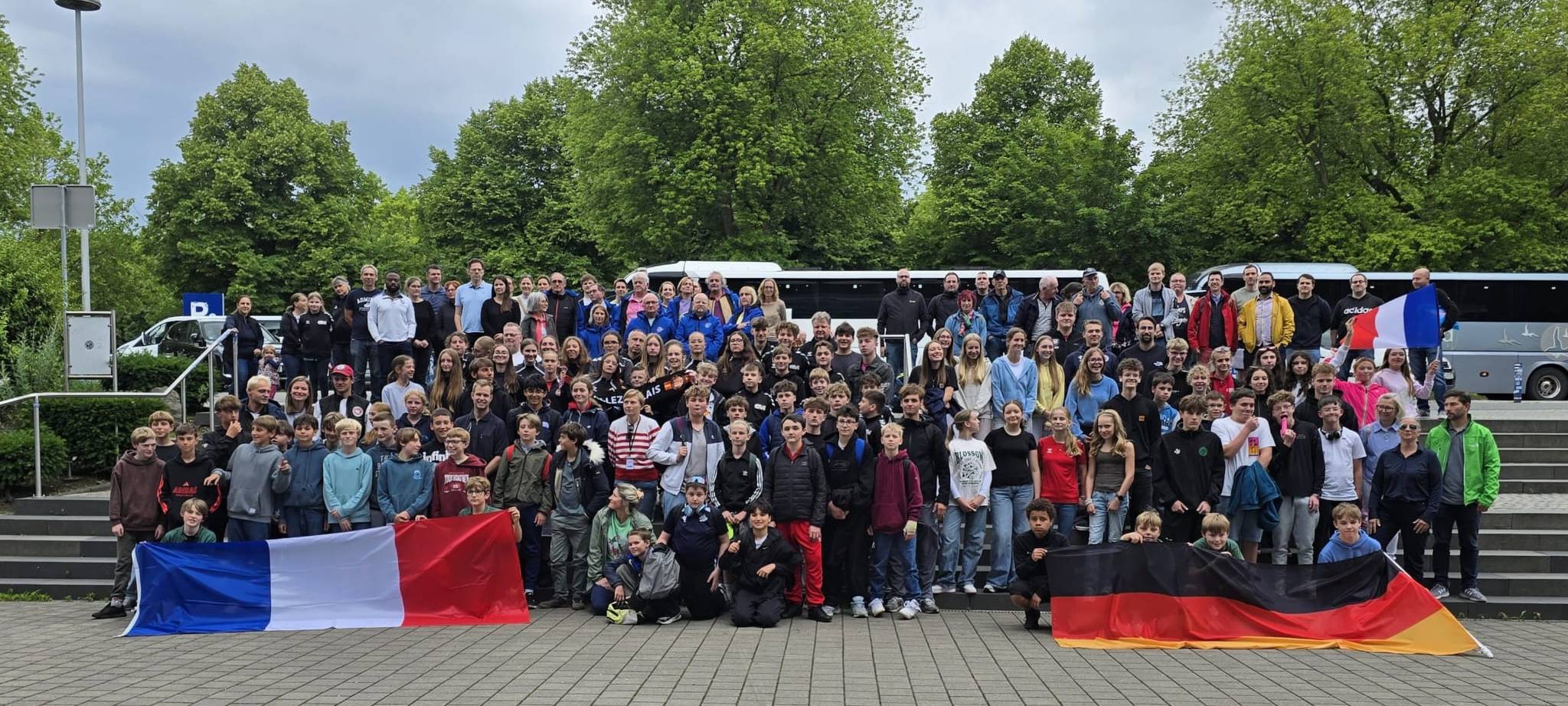 Duisburg gewinnt Sportaustausch mit Calais