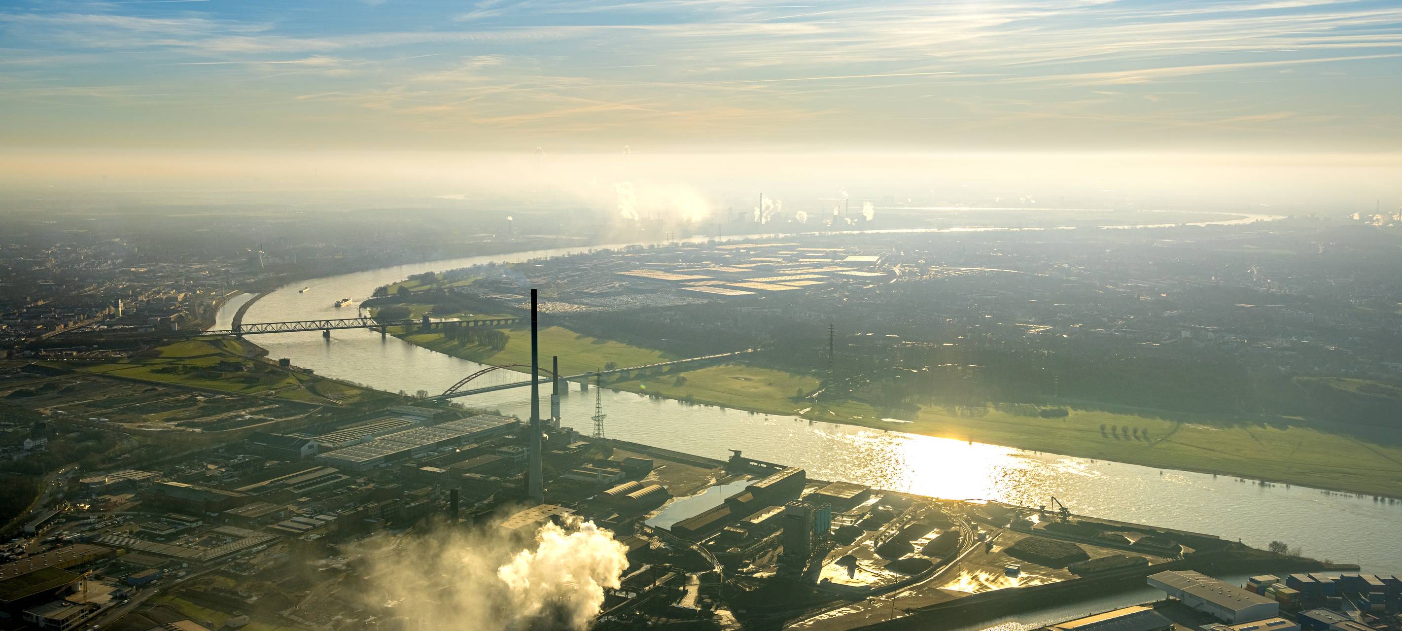 In Duisburg wird es am Wochenende sehr warm.