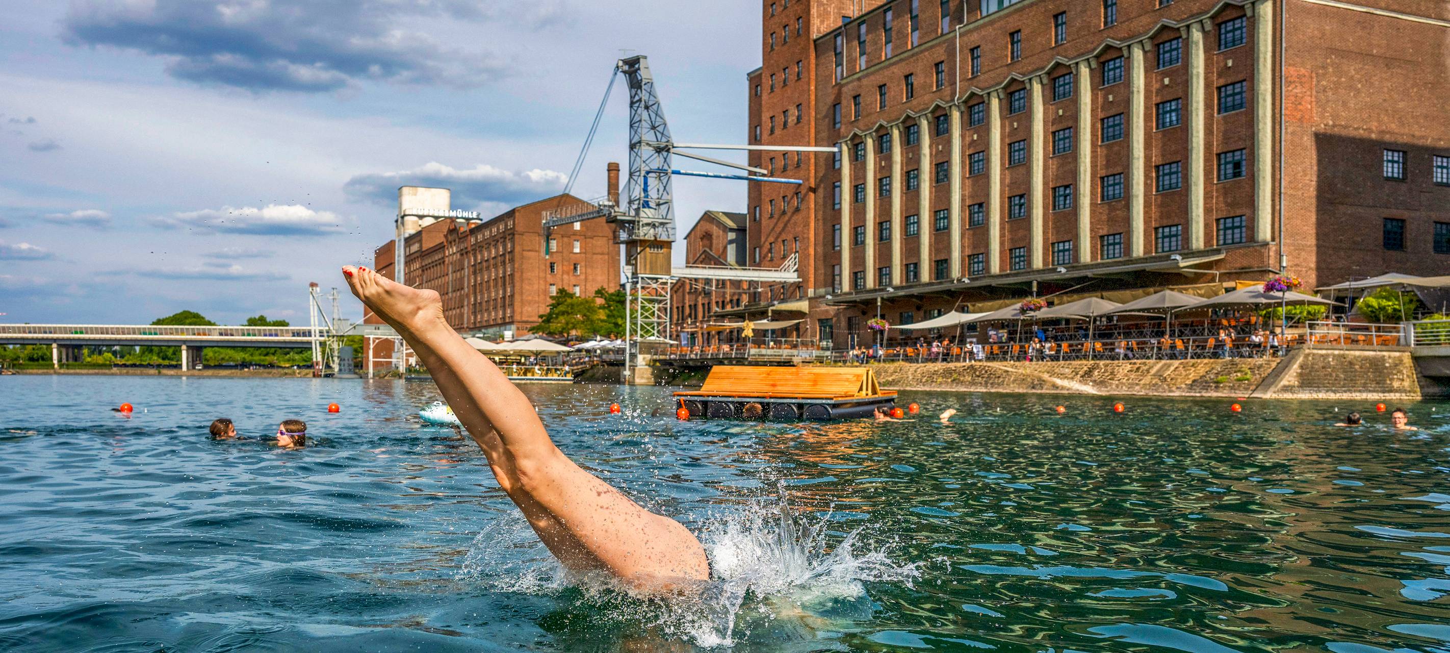 Aquafitness und mehr im Duisburger Innenhafen