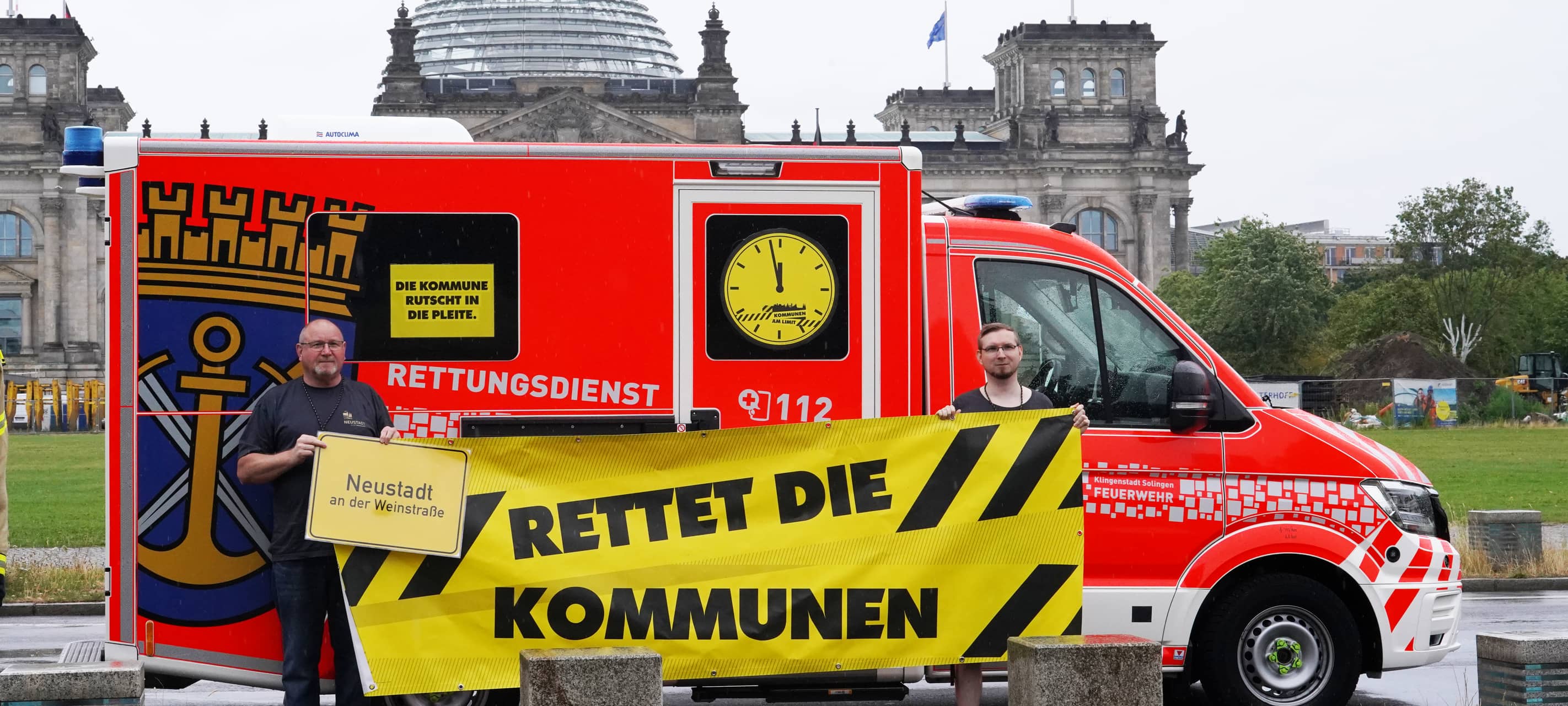 Duisburg fordert in Berlin Hilfe für klamme Städte