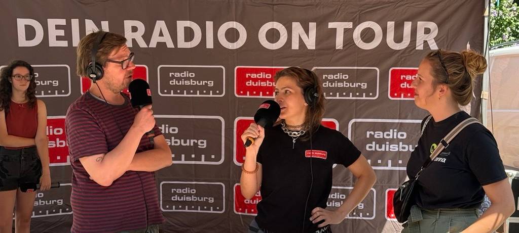 Hanna Kuhn vom Livingroom erzählt von ihrer Arbeit in Meiderich