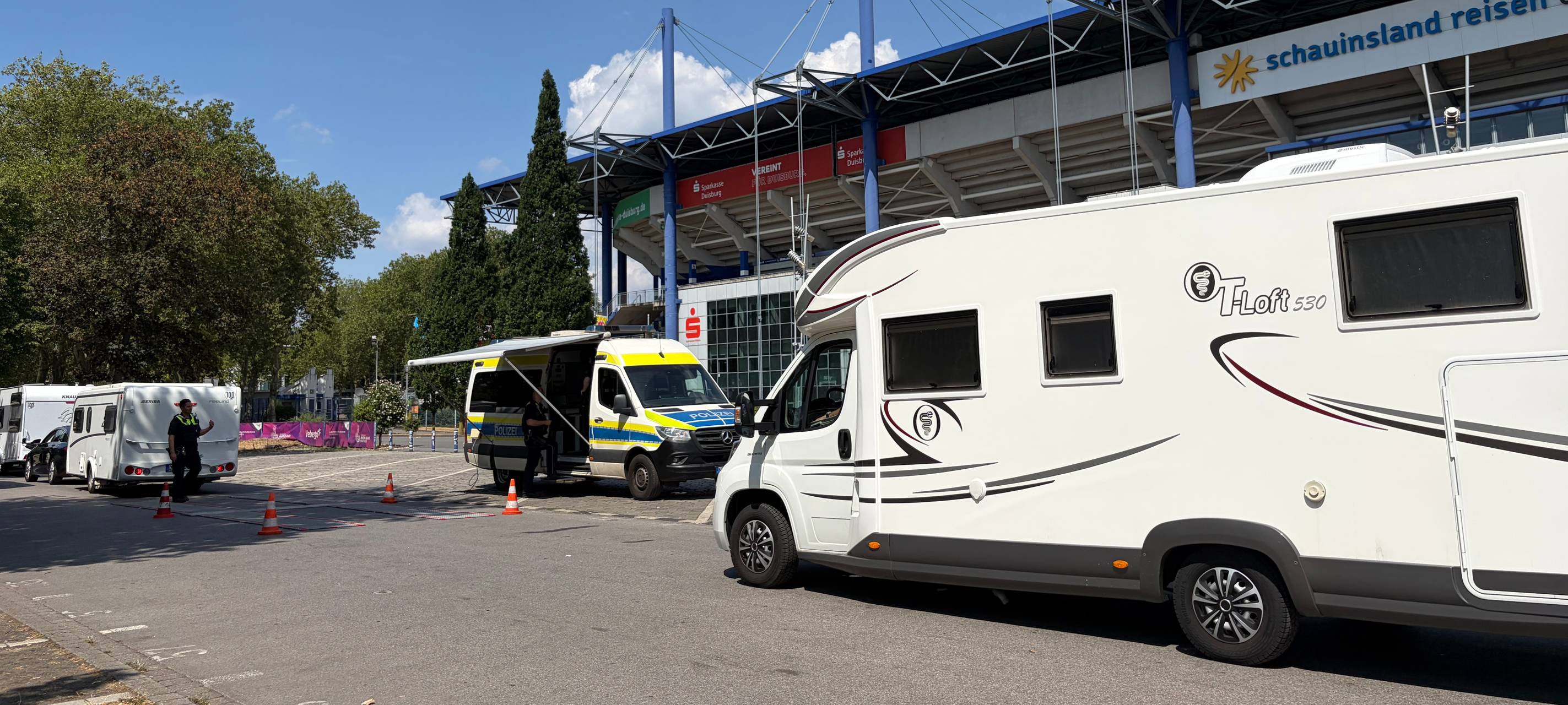 Duisburg prüft Camper zum Ferienstart.