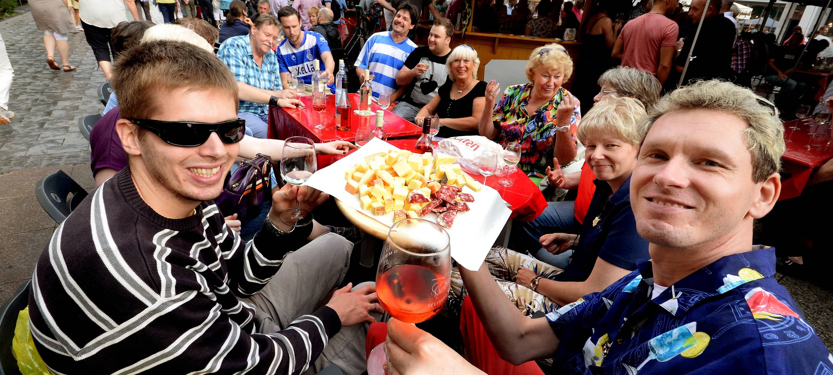 Weinfest in Duisburg