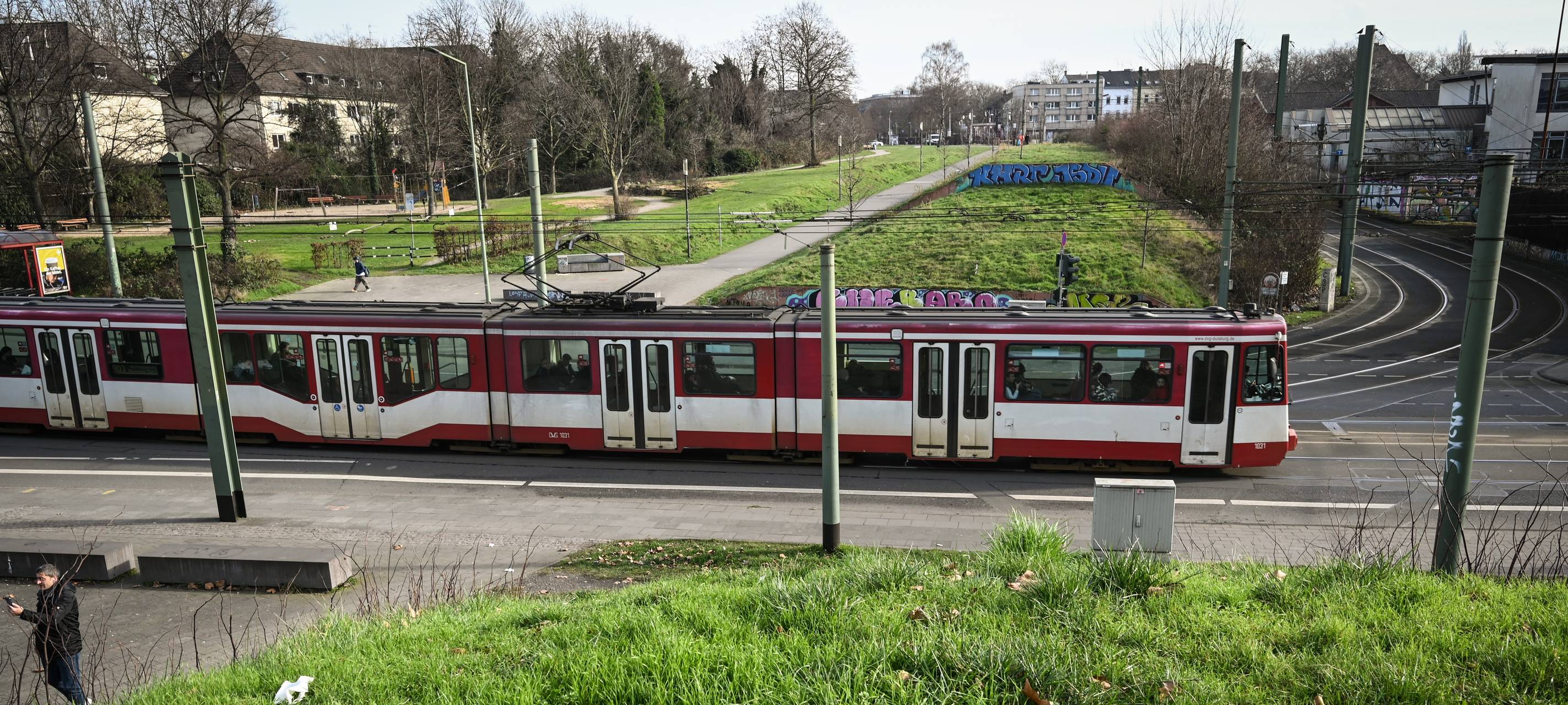 Der Grüne Ring in Hochfeld.