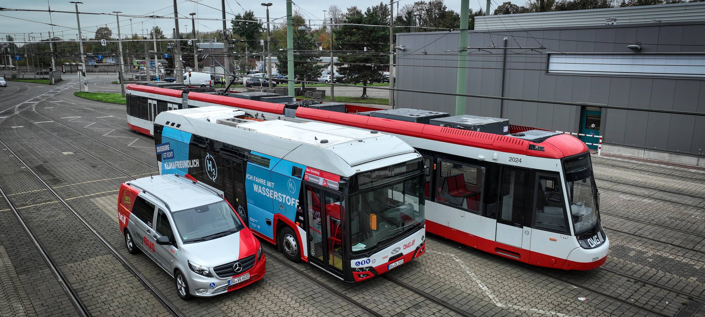 Bus und Bahn in Duisburg zuverlässiger