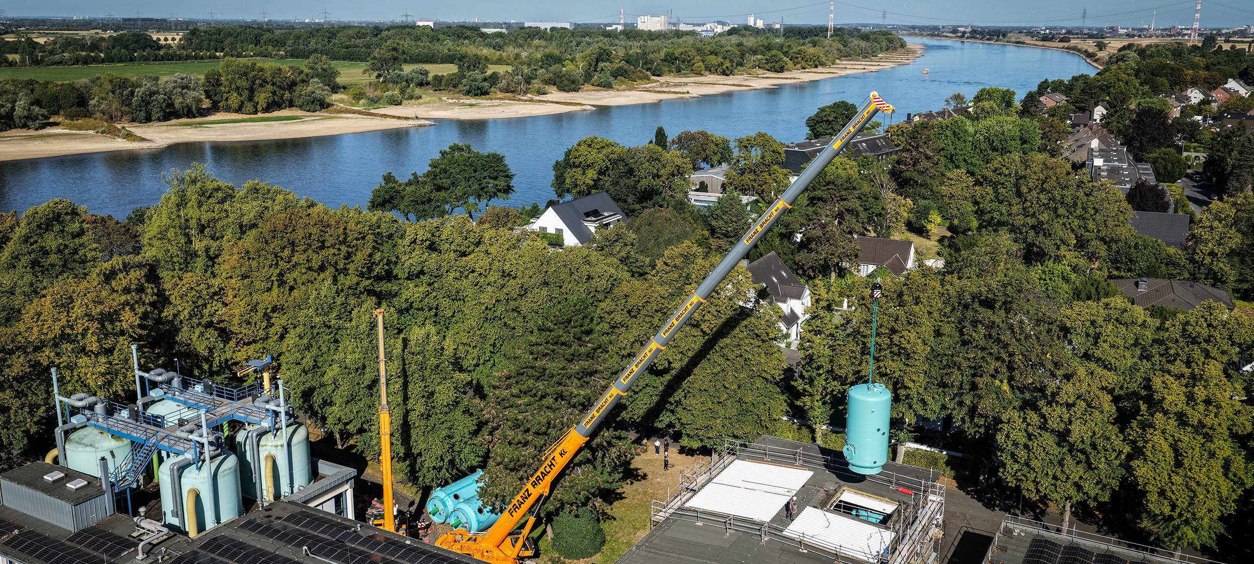 Duisburg erneuert zentrale Filter für Trinkwasser