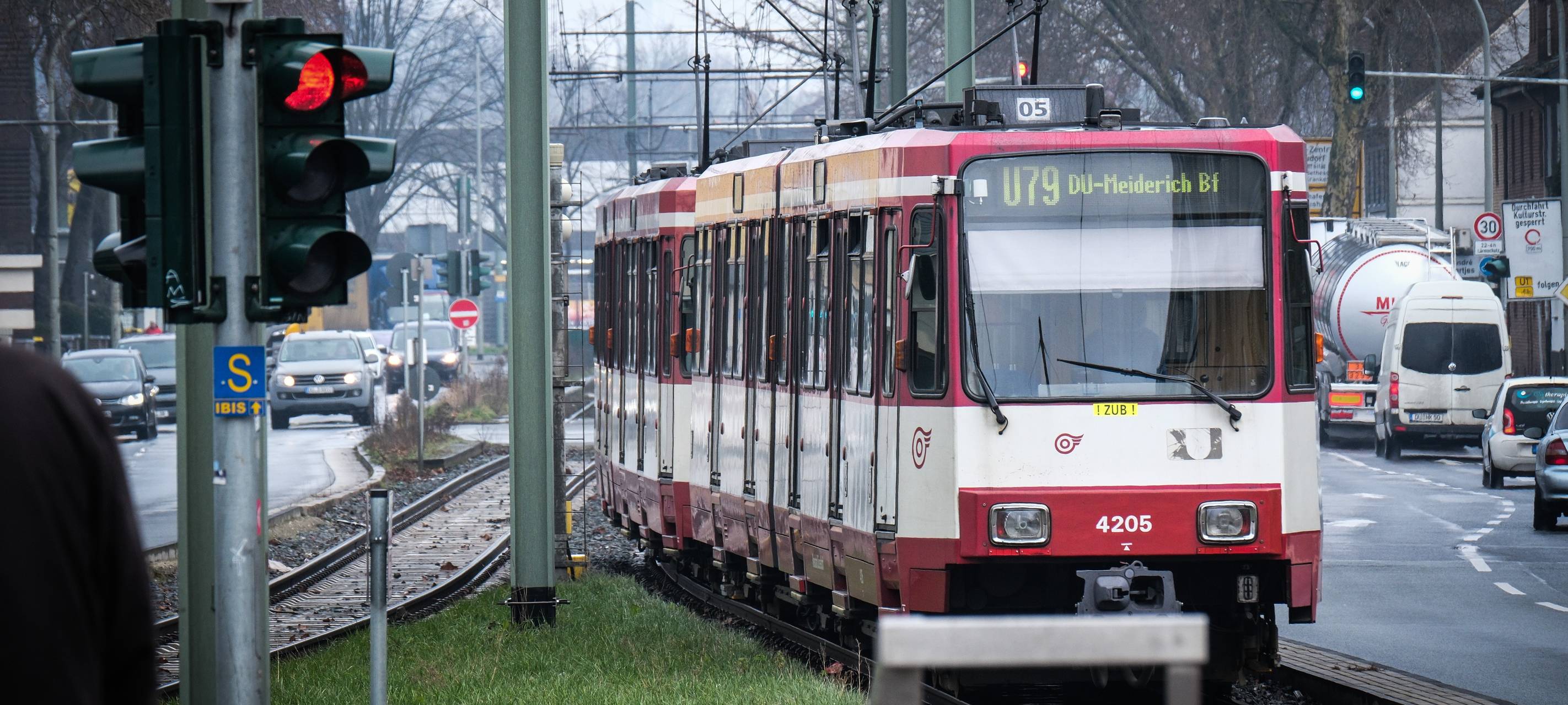 Weichenarbeiten in Duisburg