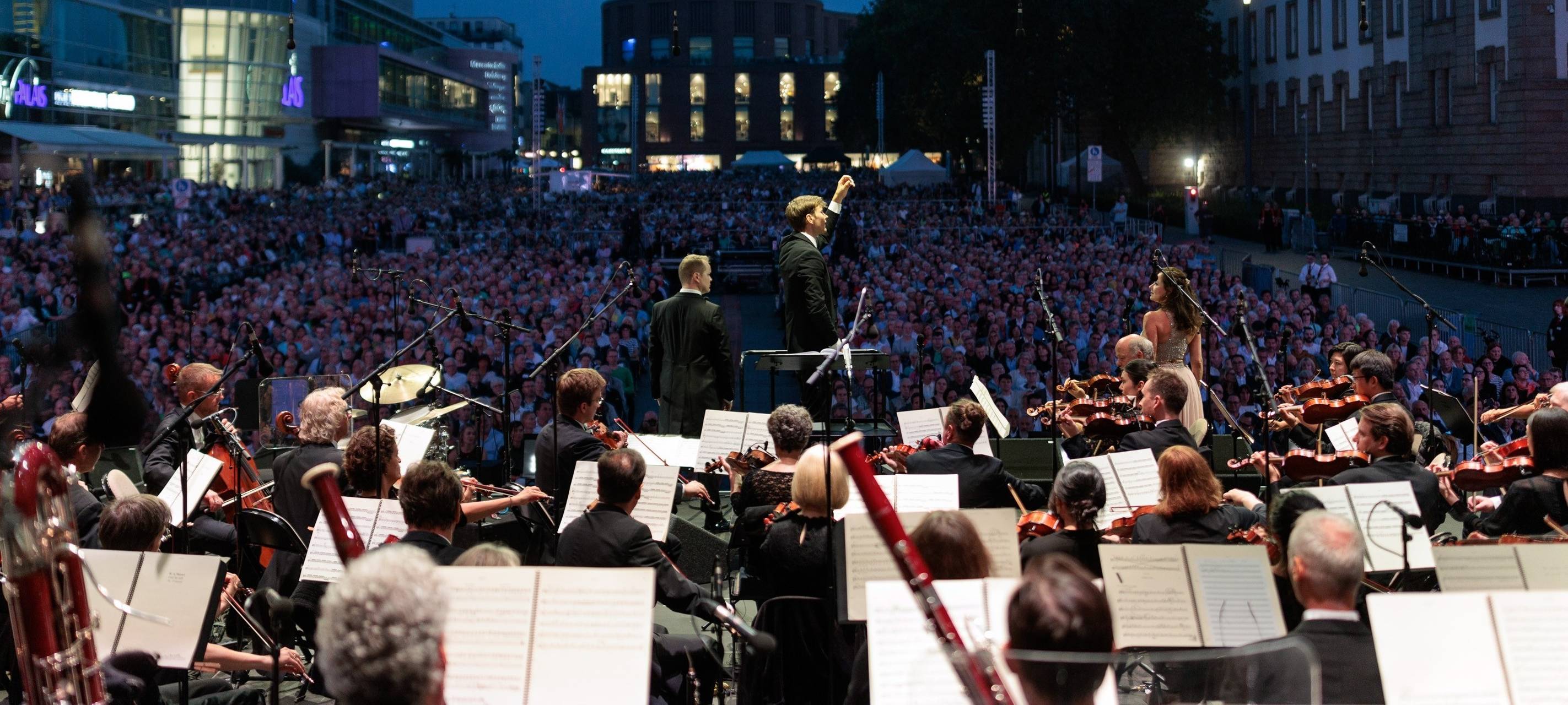 Haniel Klassik Open Air in der Duisburger Innenstadt