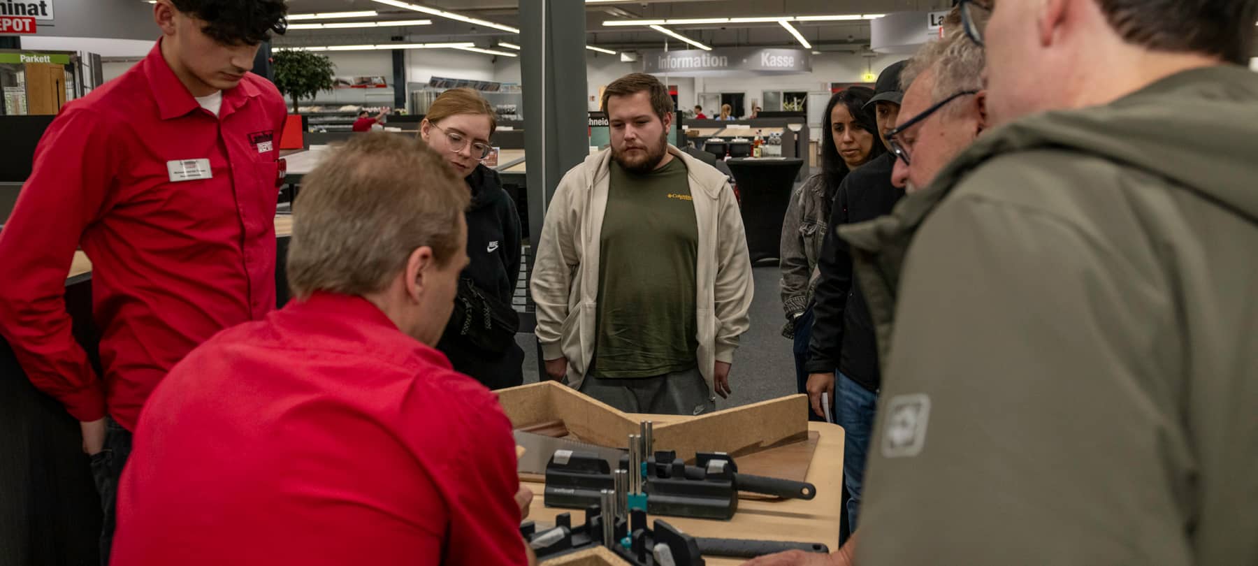 FOTOS: DU it yourself – Verlege-Workshop im LaminatDEPOT