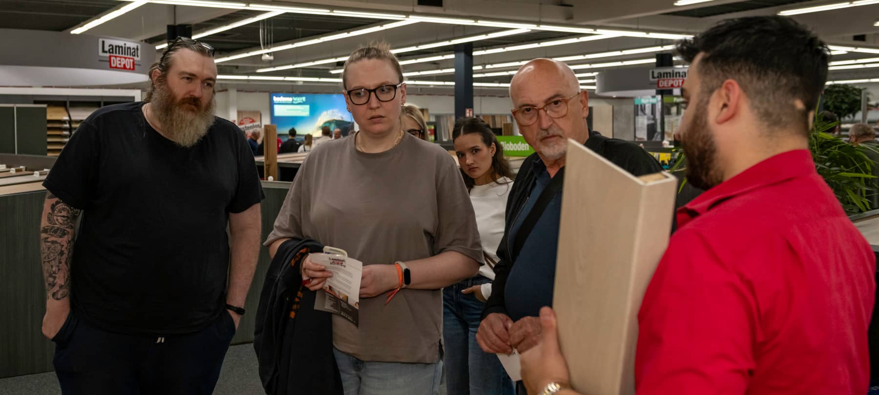FOTOS: DU it yourself – Verlege-Workshop im LaminatDEPOT