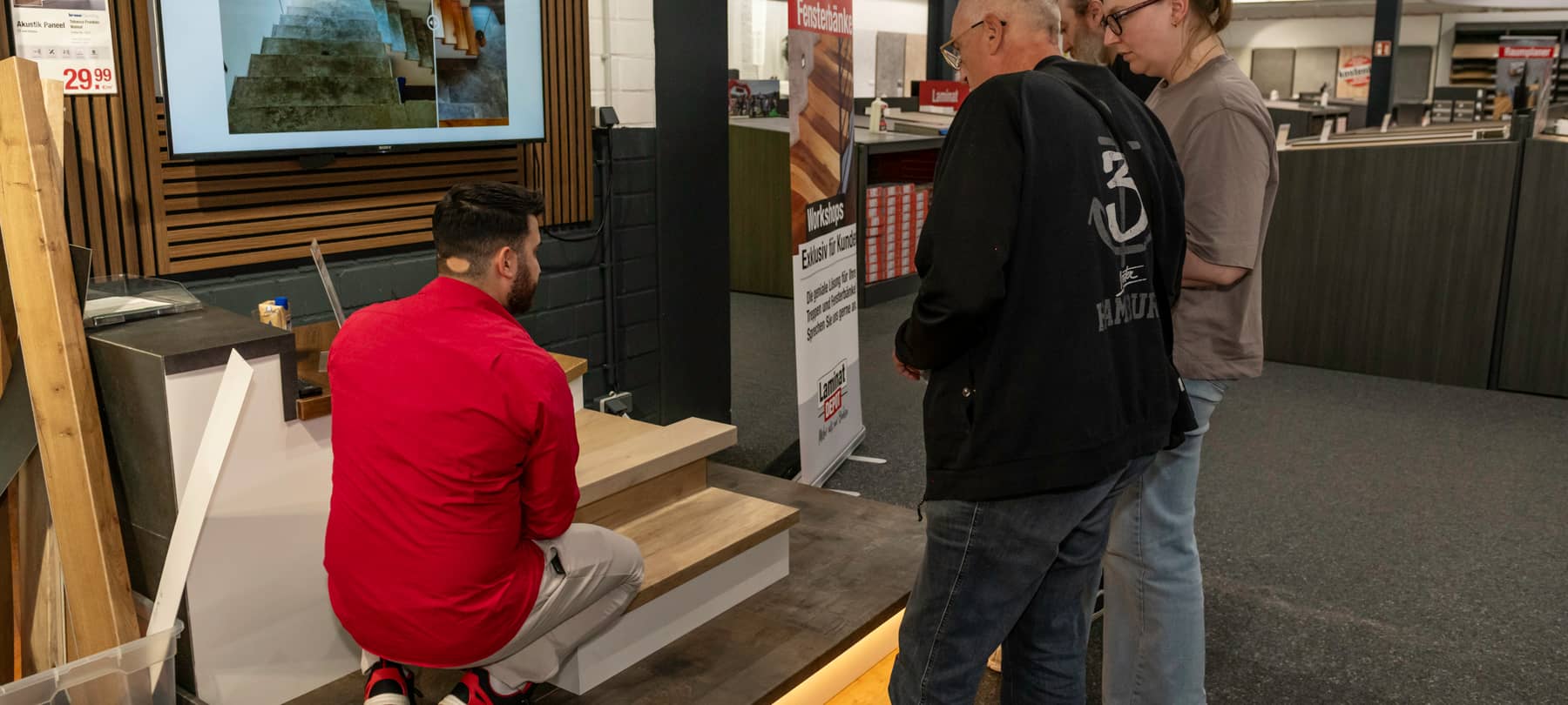 FOTOS: DU it yourself – Verlege-Workshop im LaminatDEPOT