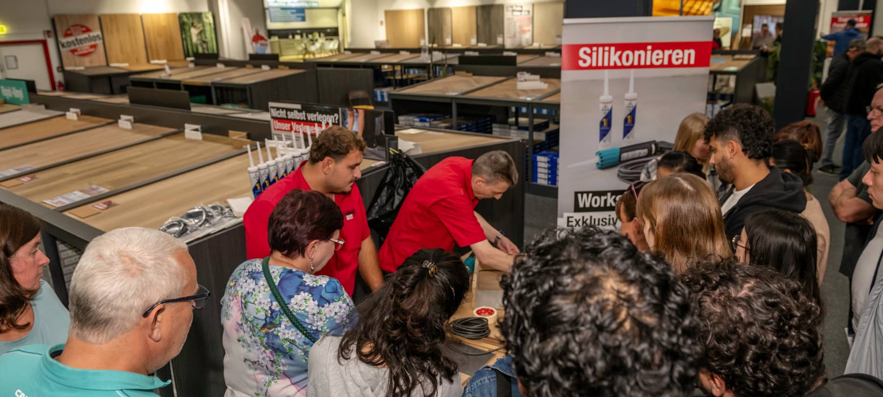 FOTOS: DU it yourself – Verlege-Workshop im LaminatDEPOT
