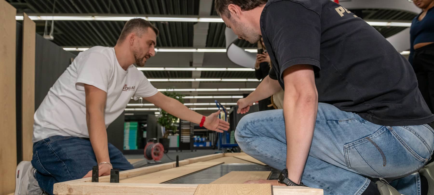 FOTOS: DU it yourself – Verlege-Workshop im LaminatDEPOT