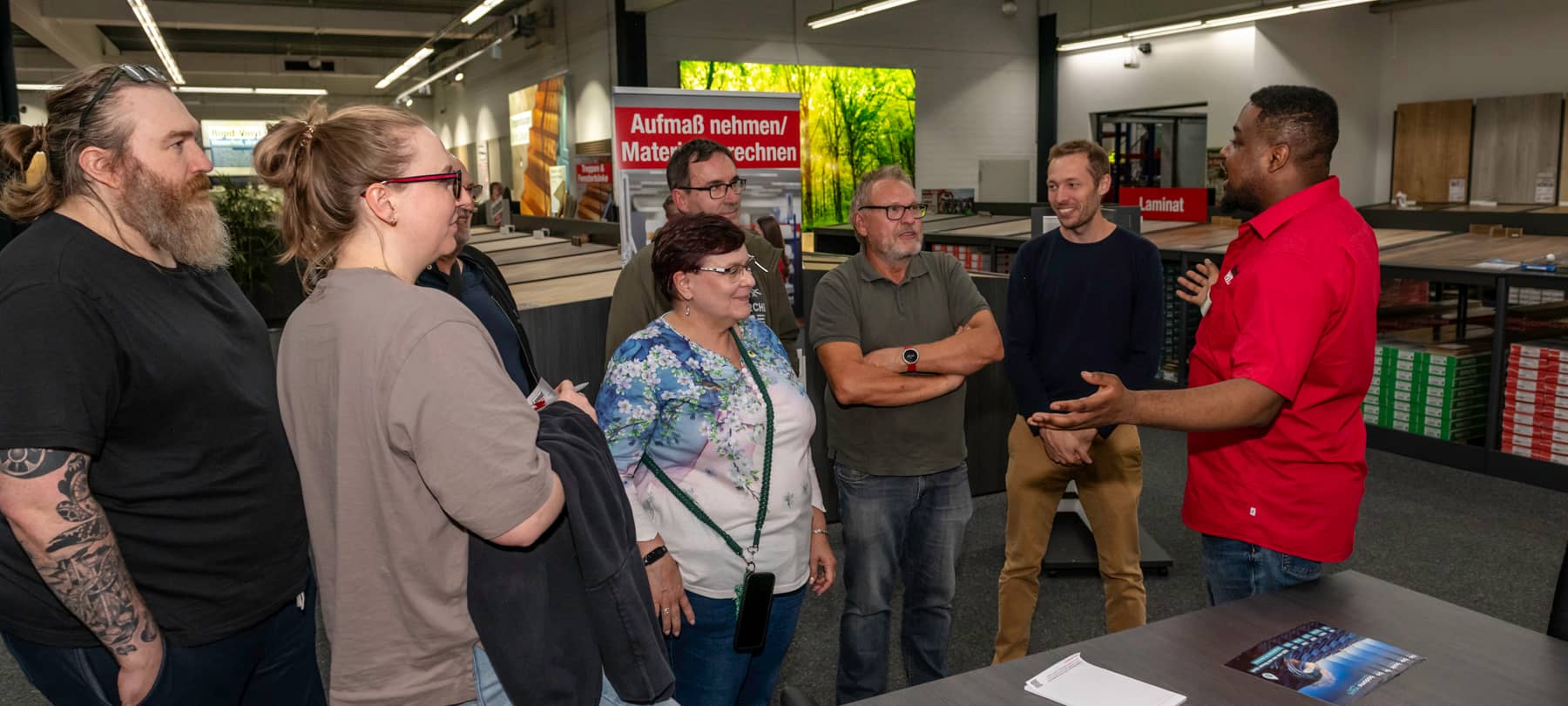 FOTOS: DU it yourself – Verlege-Workshop im LaminatDEPOT