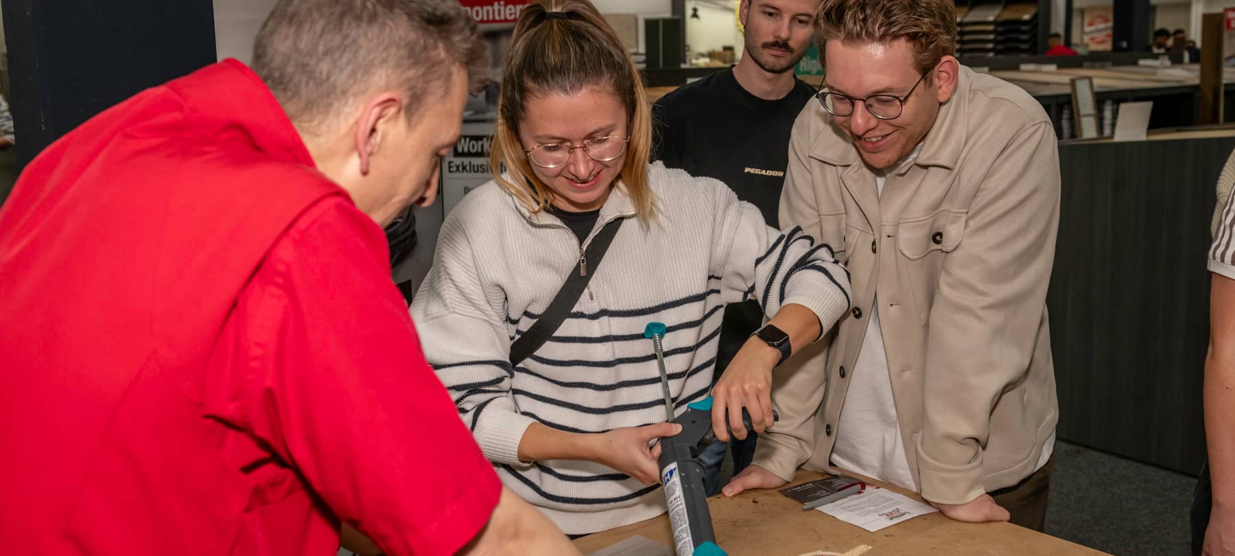 FOTOS: DU it yourself – Verlege-Workshop im LaminatDEPOT