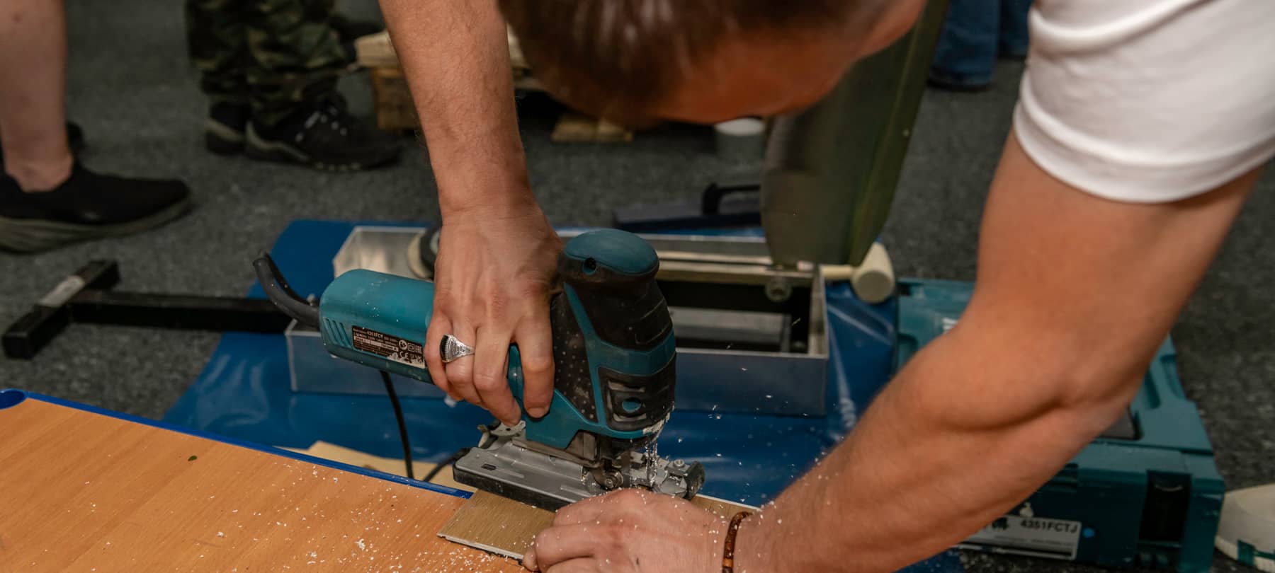 FOTOS: DU it yourself – Verlege-Workshop im LaminatDEPOT