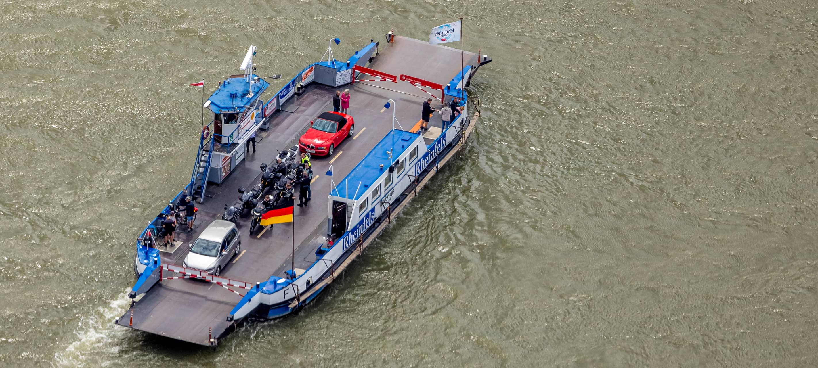 Rheinfähre Walsum muss erneut Betrieb einstellen