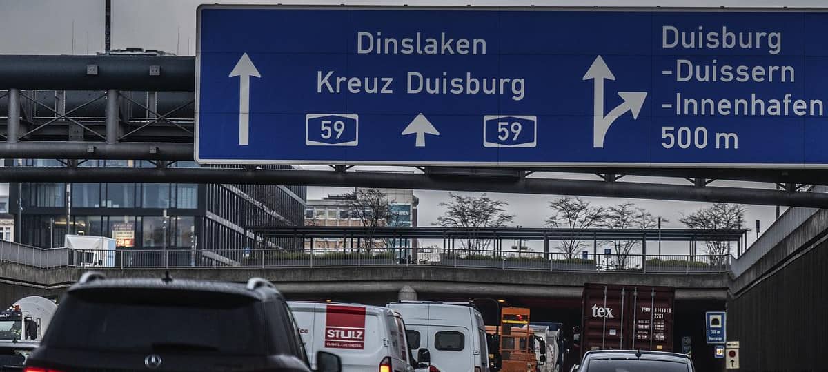 Neue Sperrung im Kreuz Duisburg