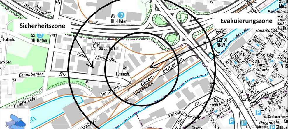 Bombenfund in Neuenkamp