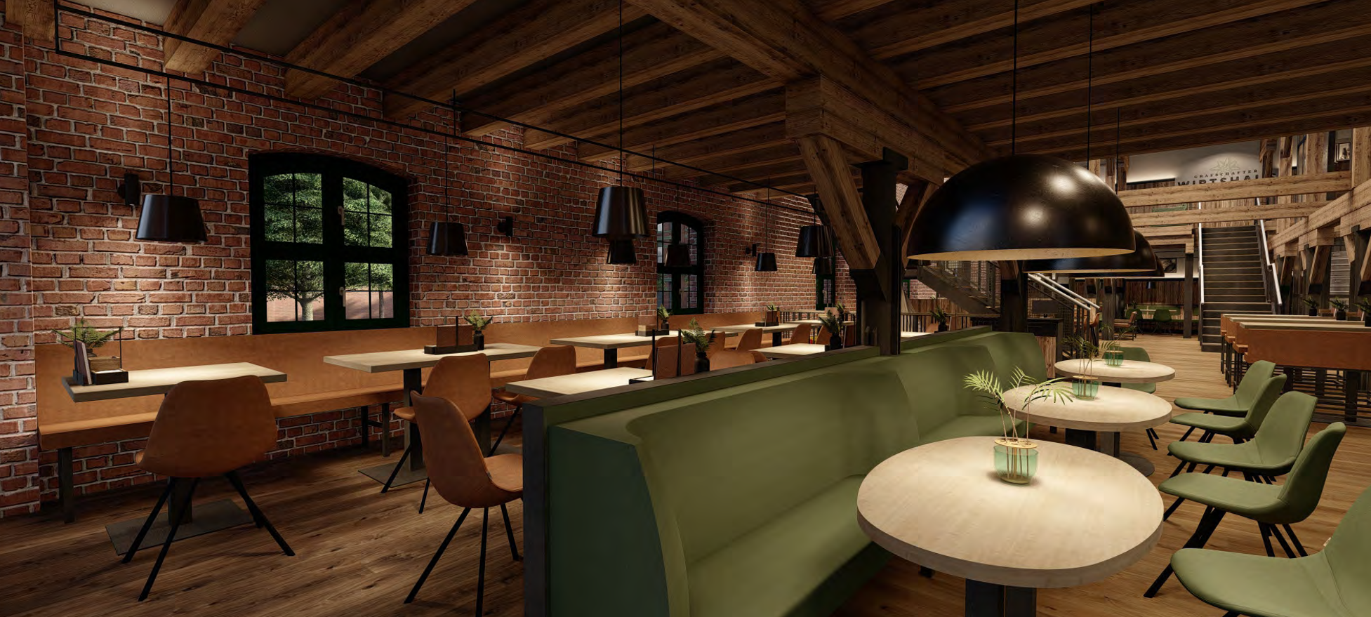 Innenhafen altes Diebels Grafschaft neues Wirtshaus