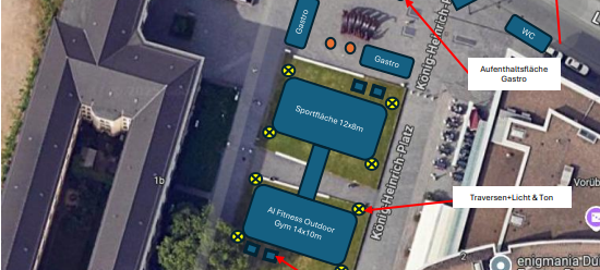 FISU Sport Campus für die Innenstadt