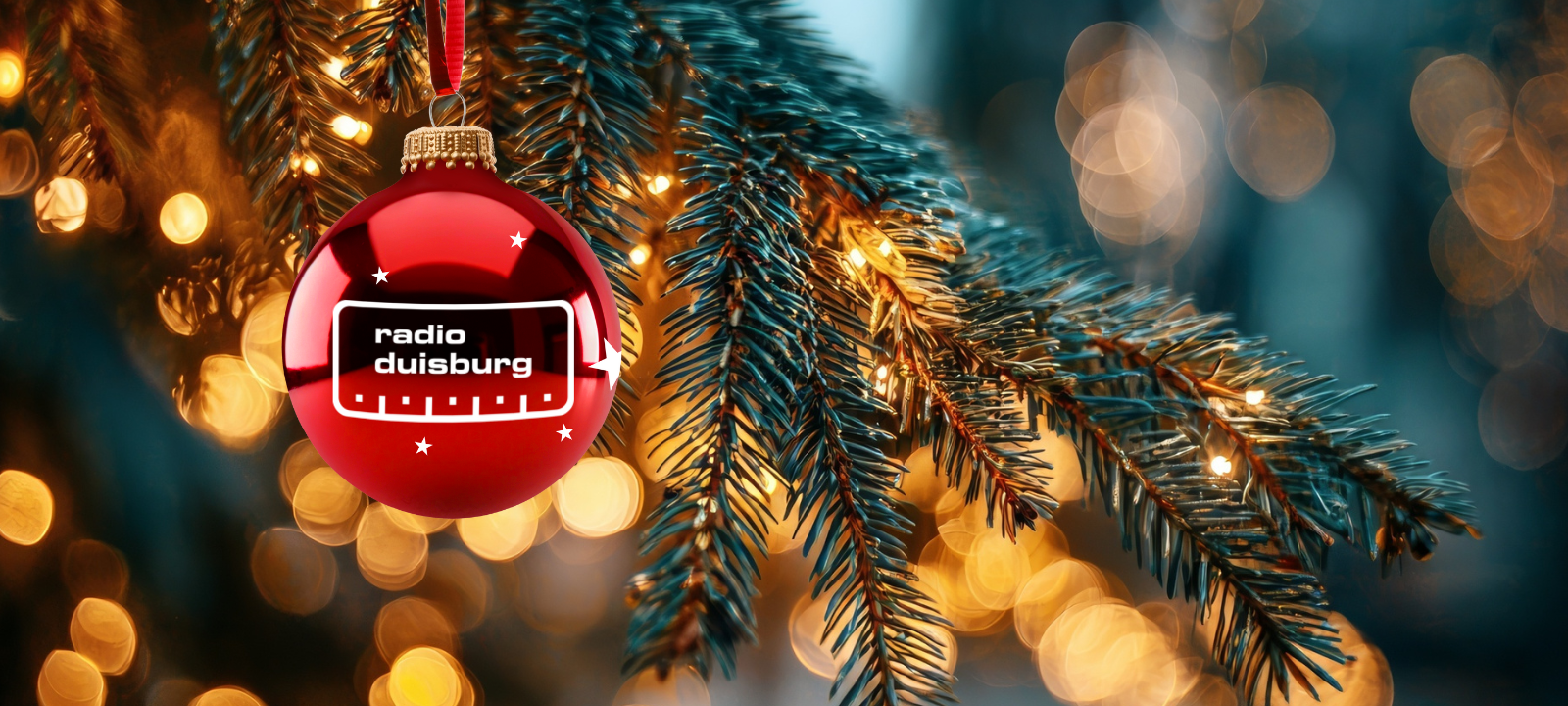 Ihr spendet - wir schenken euch eine Radio Duisburg-Weihnachtskugel